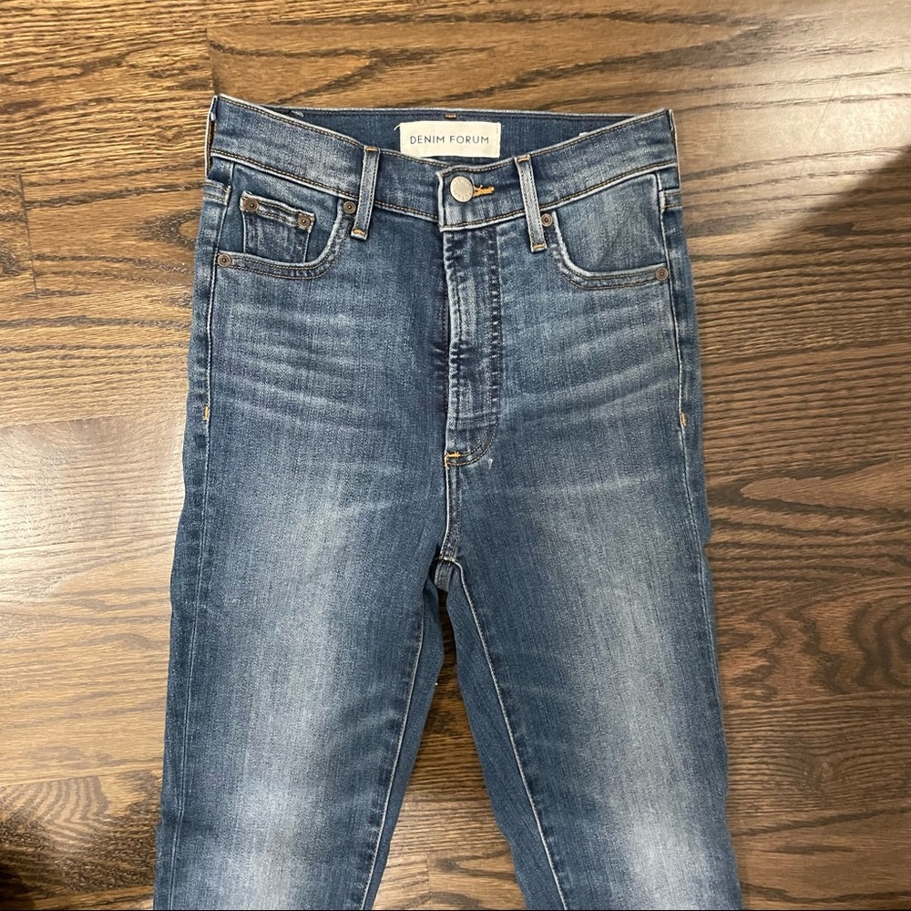 Denim Forum high rise skinny jean - Picture 2 of 6